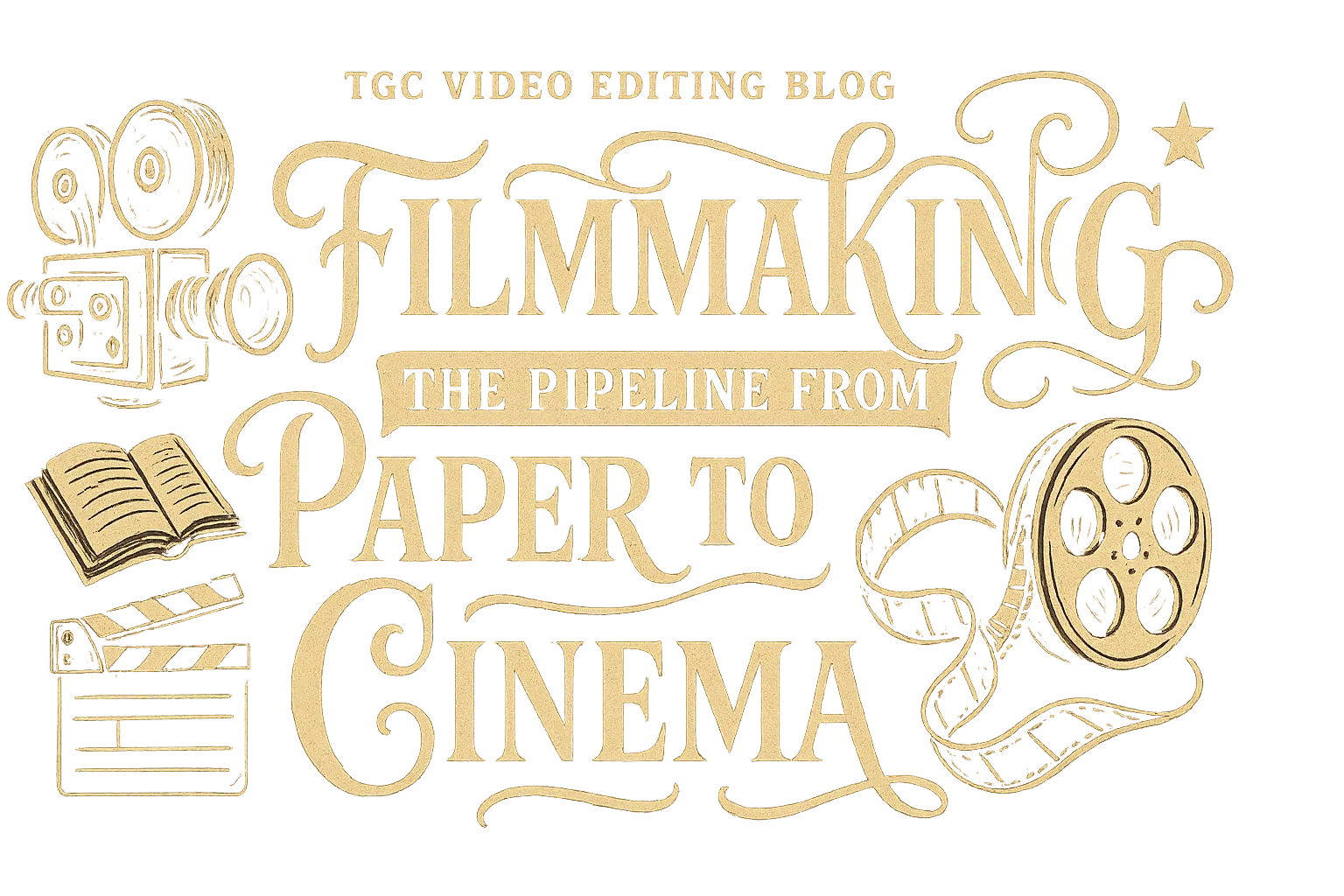 Filmmaking- The pipeline from paper to cinema